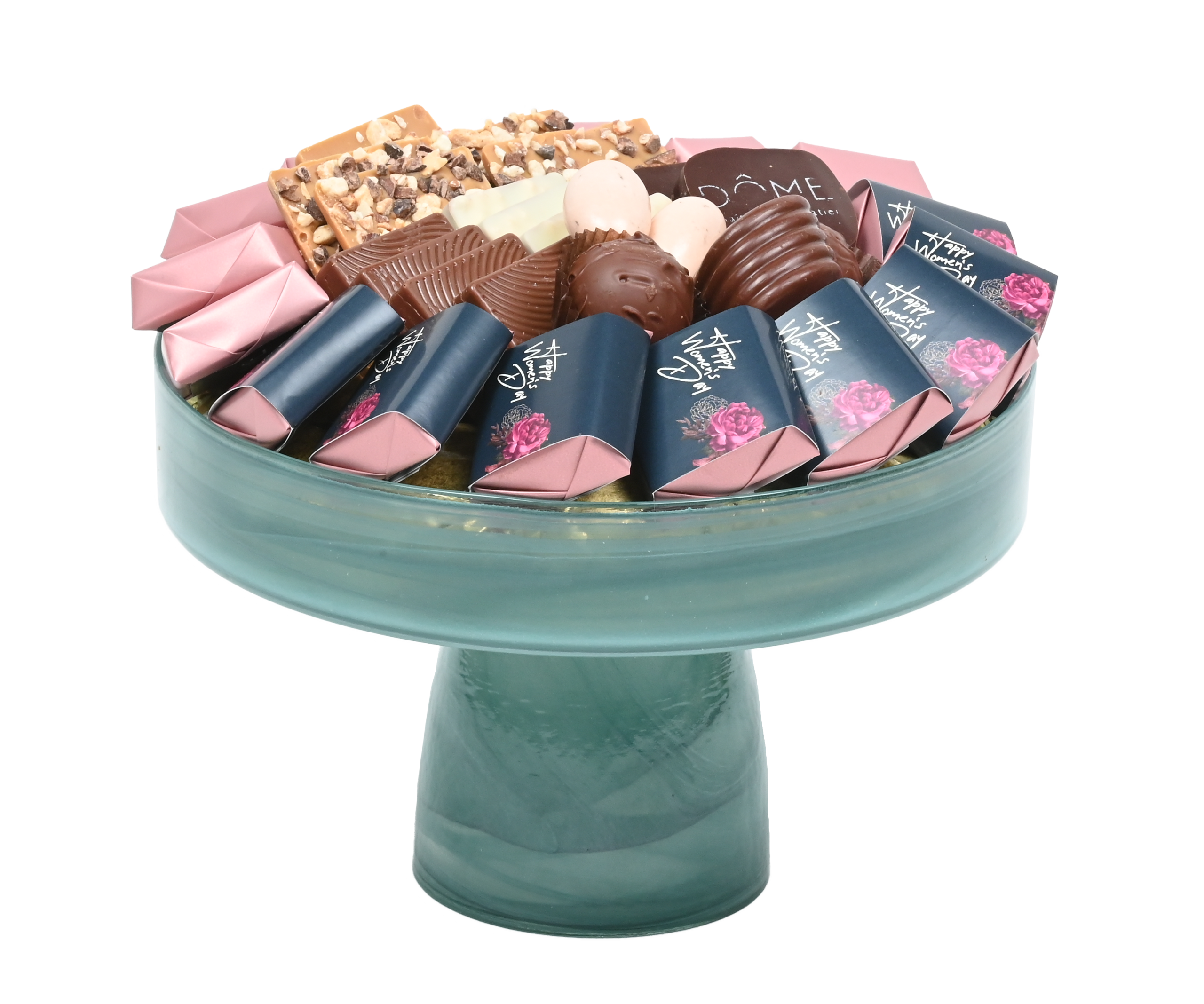 Coupe sur pied en verre