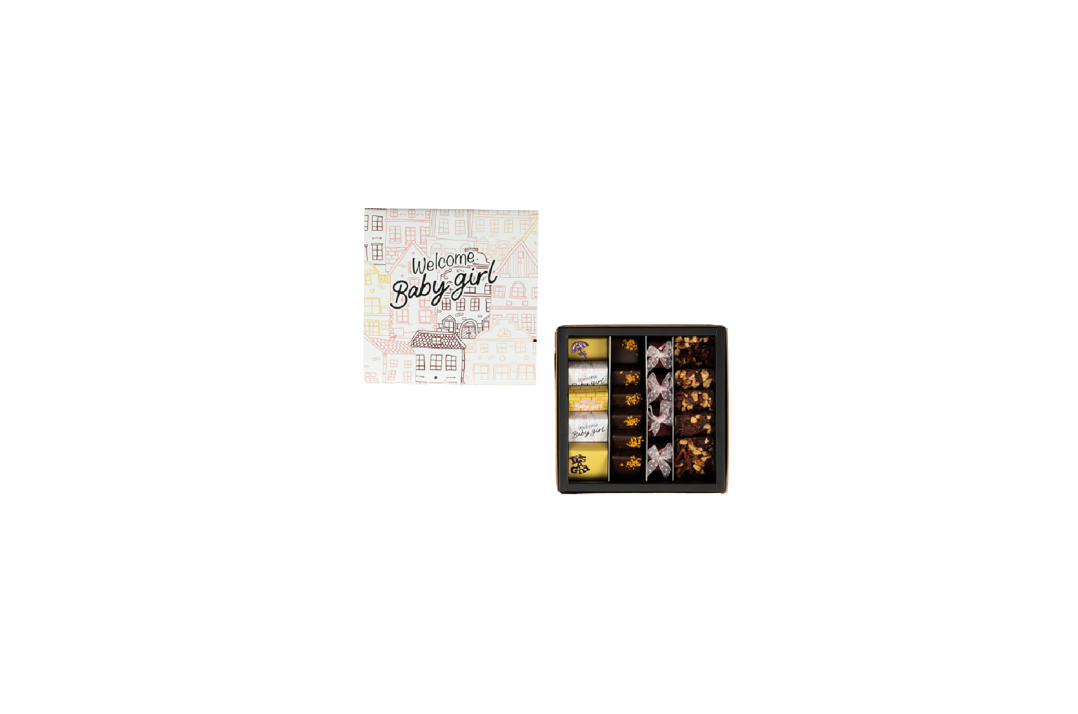 Coffret Naissance Maisonnette 250 g