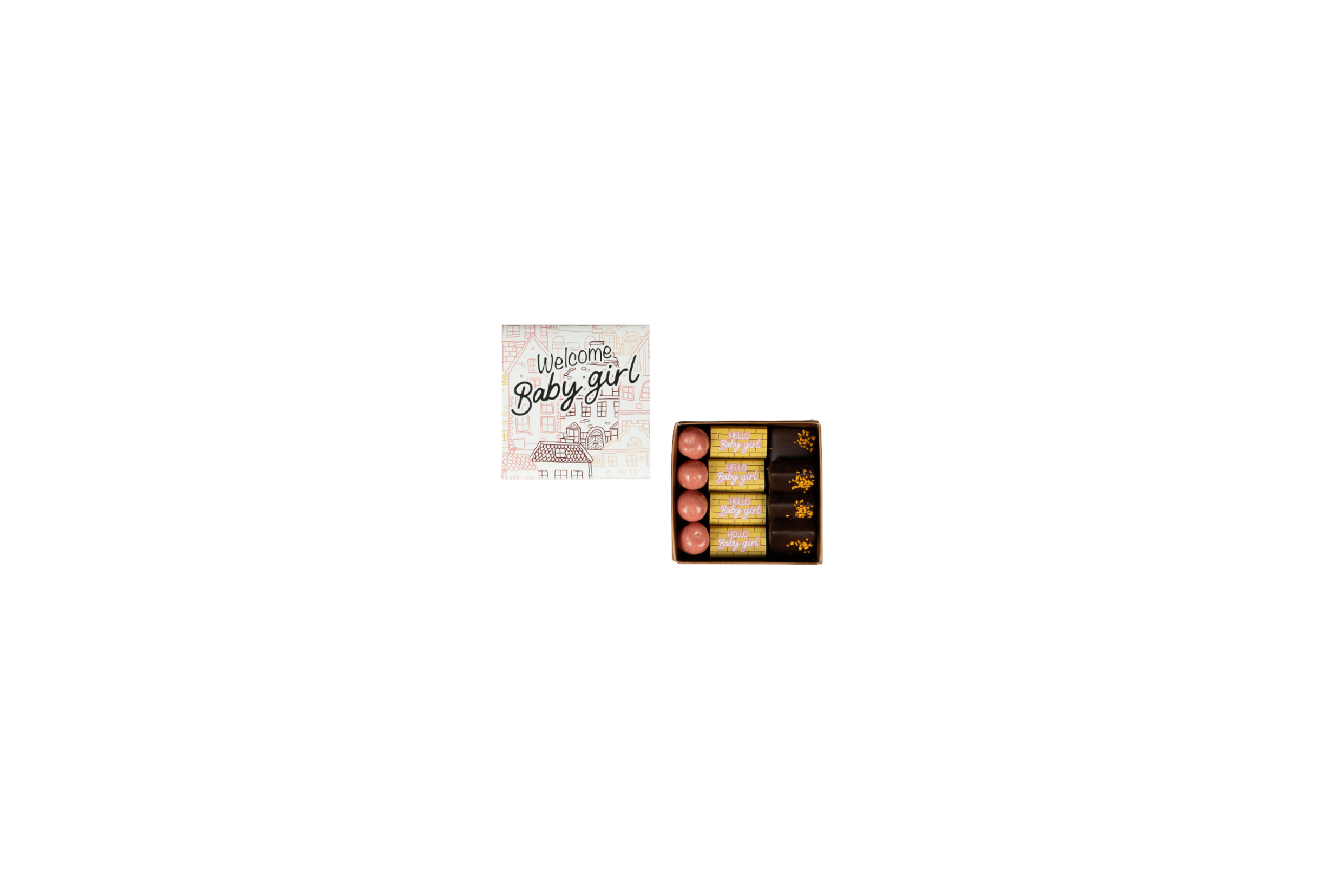Coffret Naissance Maisonnette 100 g